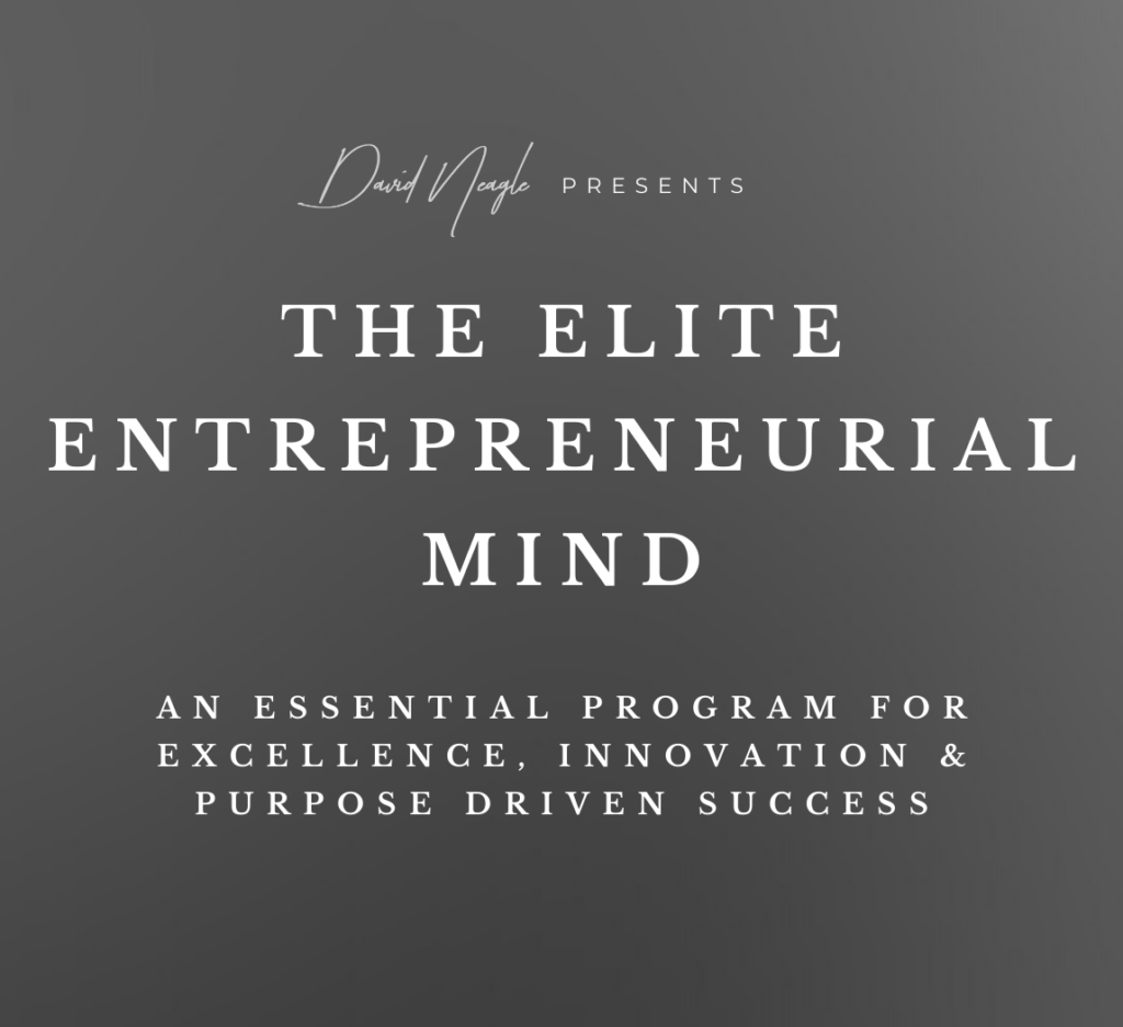 the elite entrepreneurial mind product image black & white